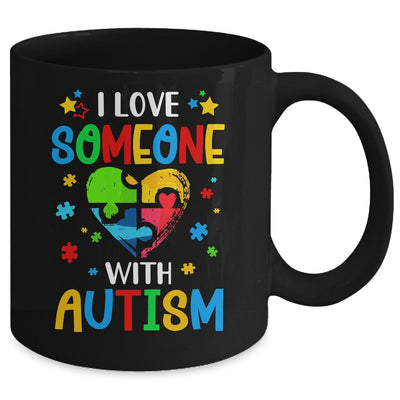 Infinity Heart Autism Awareness Love Needs No Words Tie Dye Mug | siriusteestore