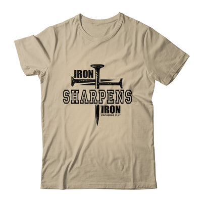 Iron Sharpens Iron Faith Jesus Christian Bible Verse Shirt & Hoodie | siriusteestore