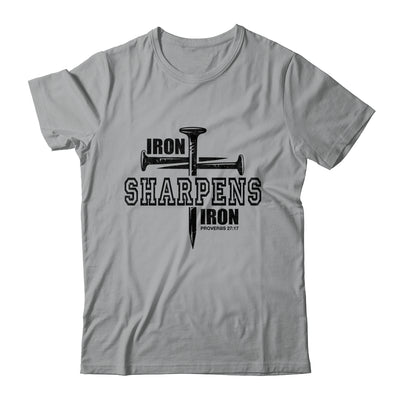 Iron Sharpens Iron Faith Jesus Christian Bible Verse Shirt & Hoodie | siriusteestore