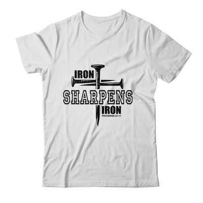 Iron Sharpens Iron Faith Jesus Christian Bible Verse Shirt & Hoodie | siriusteestore