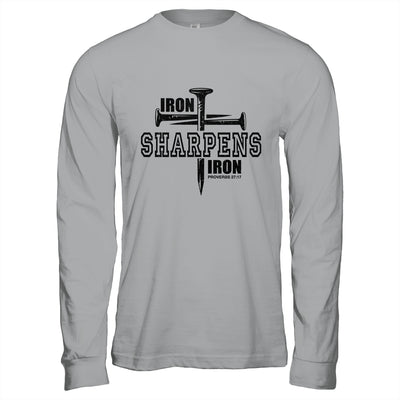 Iron Sharpens Iron Faith Jesus Christian Bible Verse Shirt & Hoodie | siriusteestore