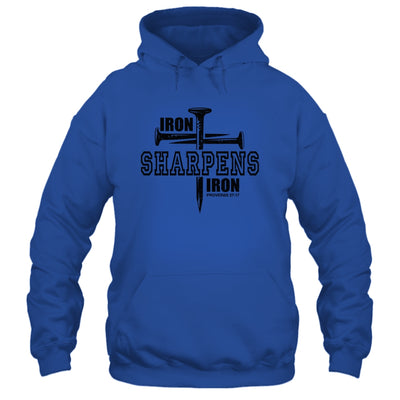 Iron Sharpens Iron Faith Jesus Christian Bible Verse Shirt & Hoodie | siriusteestore