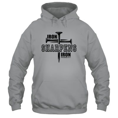 Iron Sharpens Iron Faith Jesus Christian Bible Verse Shirt & Hoodie | siriusteestore