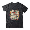 Is It Spring Break Yet Funny Vacation Trip Groovy Rainbow Shirt & Tank Top | siriusteestore
