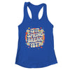 Is It Spring Break Yet Funny Vacation Trip Groovy Rainbow Shirt & Tank Top | siriusteestore