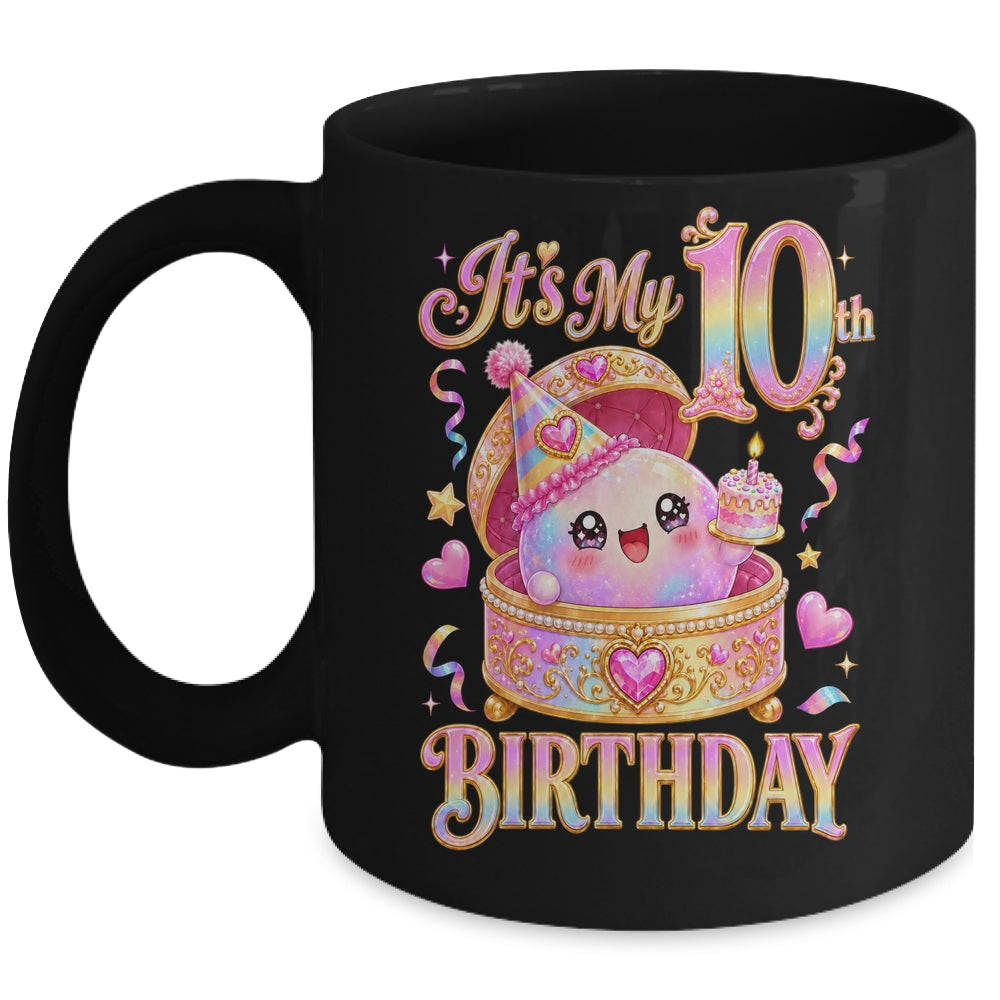 It'S My 10Th Birthday Girl Dumpling Kawaii Anime 10 Year Old Mug | siriusteestore