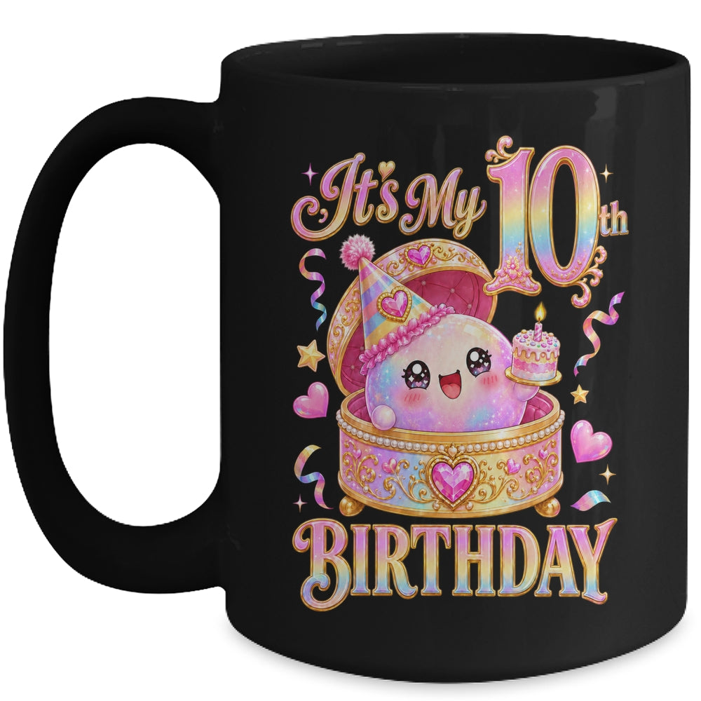 It'S My 10Th Birthday Girl Dumpling Kawaii Anime 10 Year Old Mug | siriusteestore