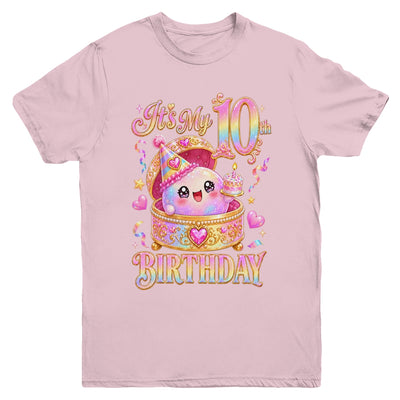 It'S My 10Th Birthday Girl Dumpling Kawaii Anime 10 Year Old Youth Shirt | siriusteestore