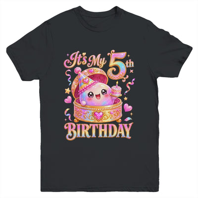 It'S My 5Th Birthday Girl Dumpling Kawaii Anime 5 Year Old Youth Shirt | siriusteestore