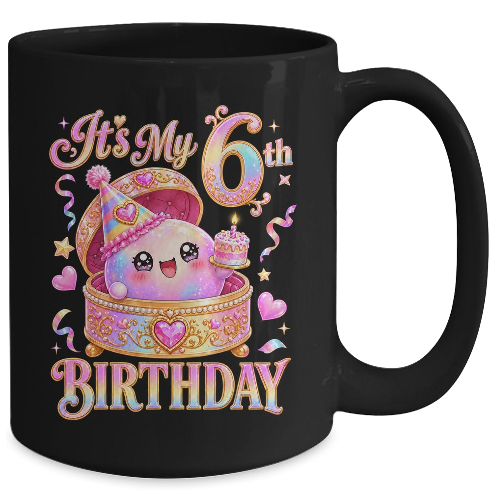 It'S My 6Th Birthday Girl Dumpling Kawaii Anime 6 Year Old Mug | siriusteestore