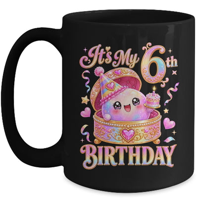 It'S My 6Th Birthday Girl Dumpling Kawaii Anime 6 Year Old Mug | siriusteestore