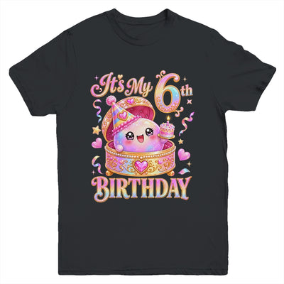 It'S My 6Th Birthday Girl Dumpling Kawaii Anime 6 Year Old Youth Shirt | siriusteestore