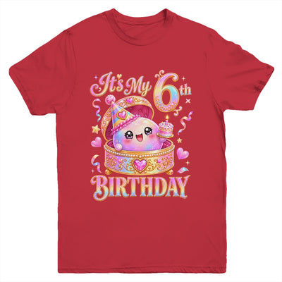 It'S My 6Th Birthday Girl Dumpling Kawaii Anime 6 Year Old Youth Shirt | siriusteestore