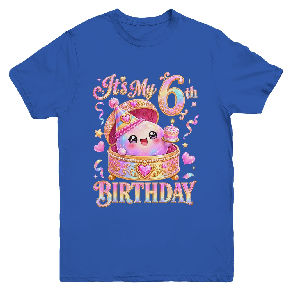 It'S My 6Th Birthday Girl Dumpling Kawaii Anime 6 Year Old Youth Shirt | siriusteestore