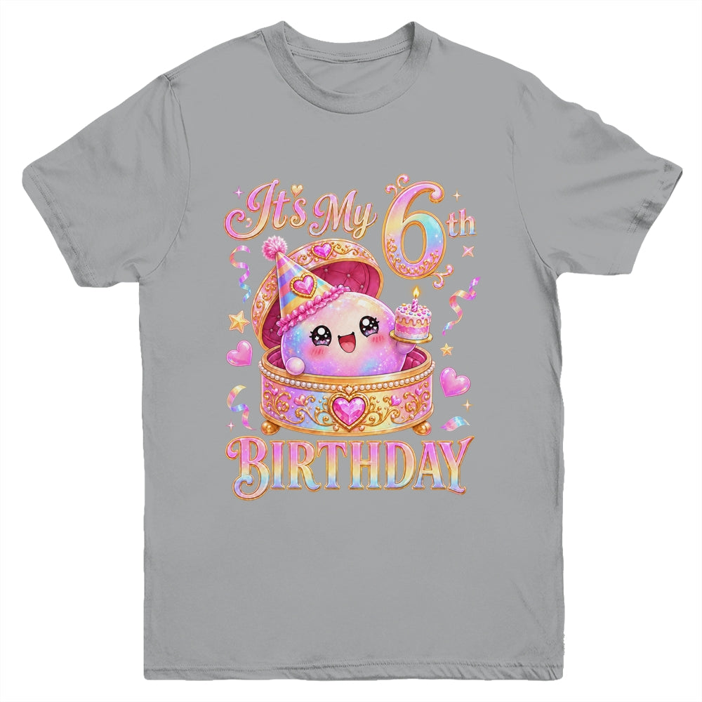 It'S My 6Th Birthday Girl Dumpling Kawaii Anime 6 Year Old Youth Shirt | siriusteestore