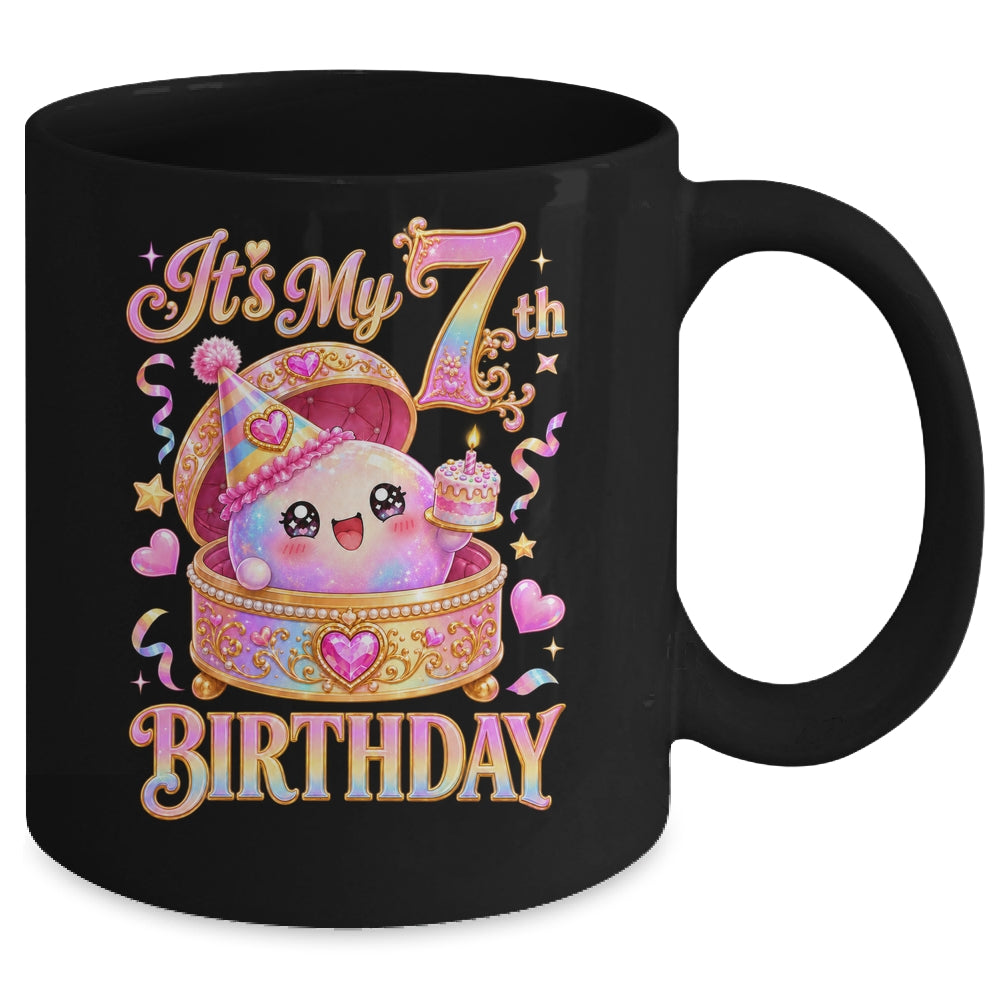 It'S My 7Th Birthday Girl Dumpling Kawaii Anime 7 Year Old Mug | siriusteestore