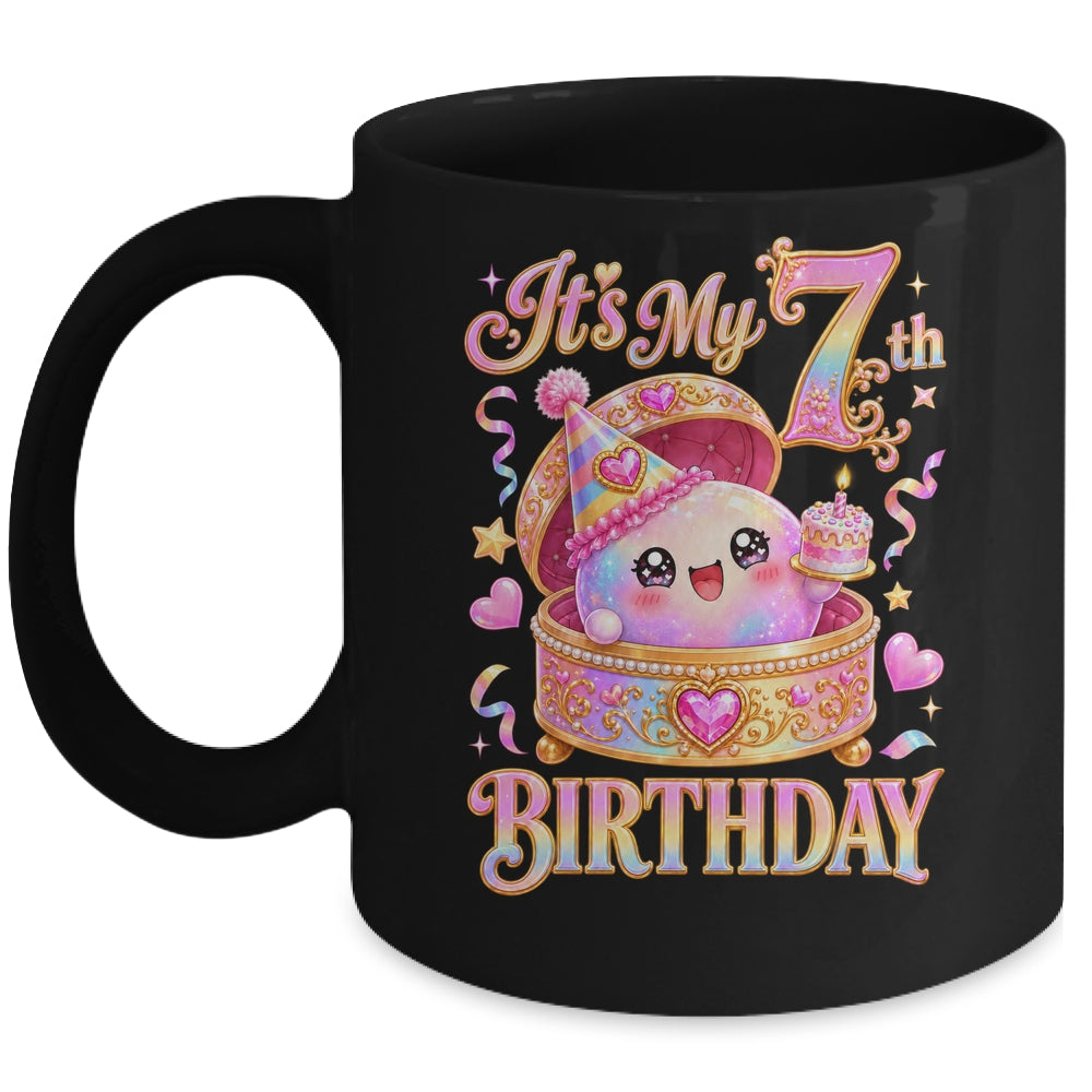 It'S My 7Th Birthday Girl Dumpling Kawaii Anime 7 Year Old Mug | siriusteestore