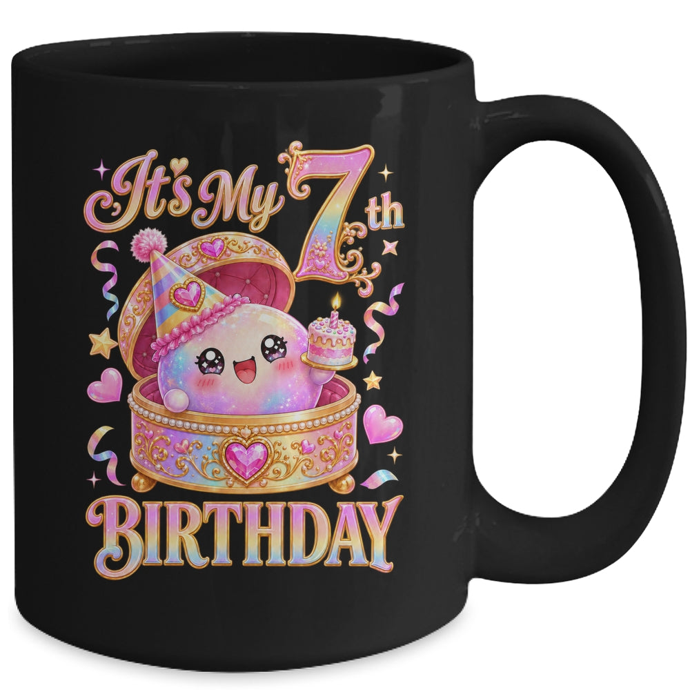 It'S My 7Th Birthday Girl Dumpling Kawaii Anime 7 Year Old Mug | siriusteestore
