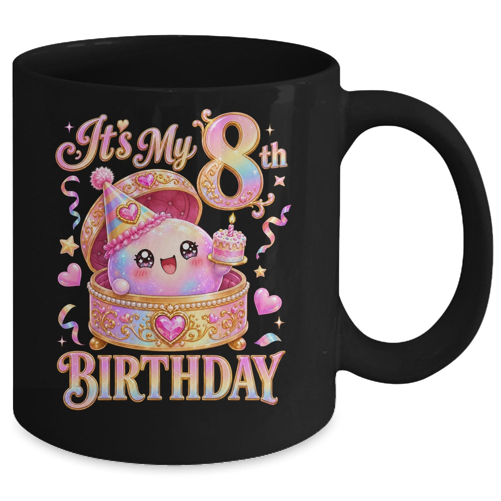 It'S My 8Th Birthday Girl Dumpling Kawaii Anime 8 Year Old Mug | siriusteestore