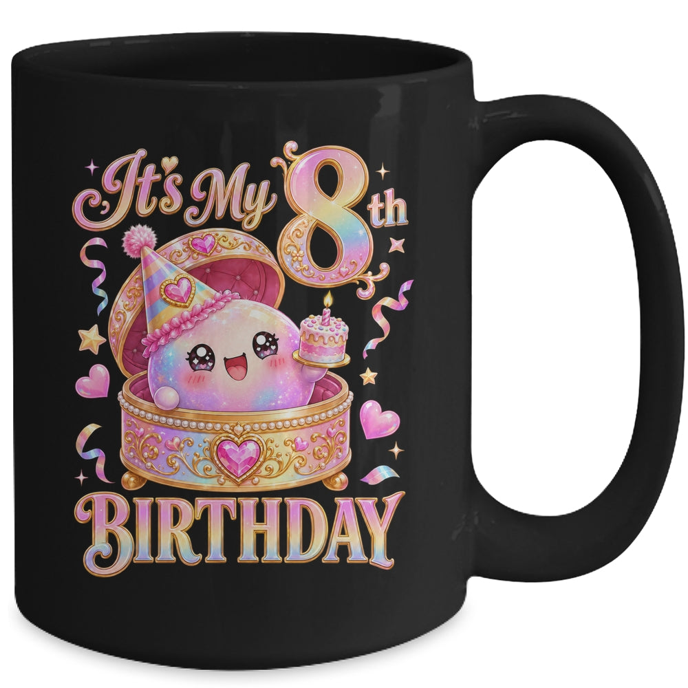 It'S My 8Th Birthday Girl Dumpling Kawaii Anime 8 Year Old Mug | siriusteestore