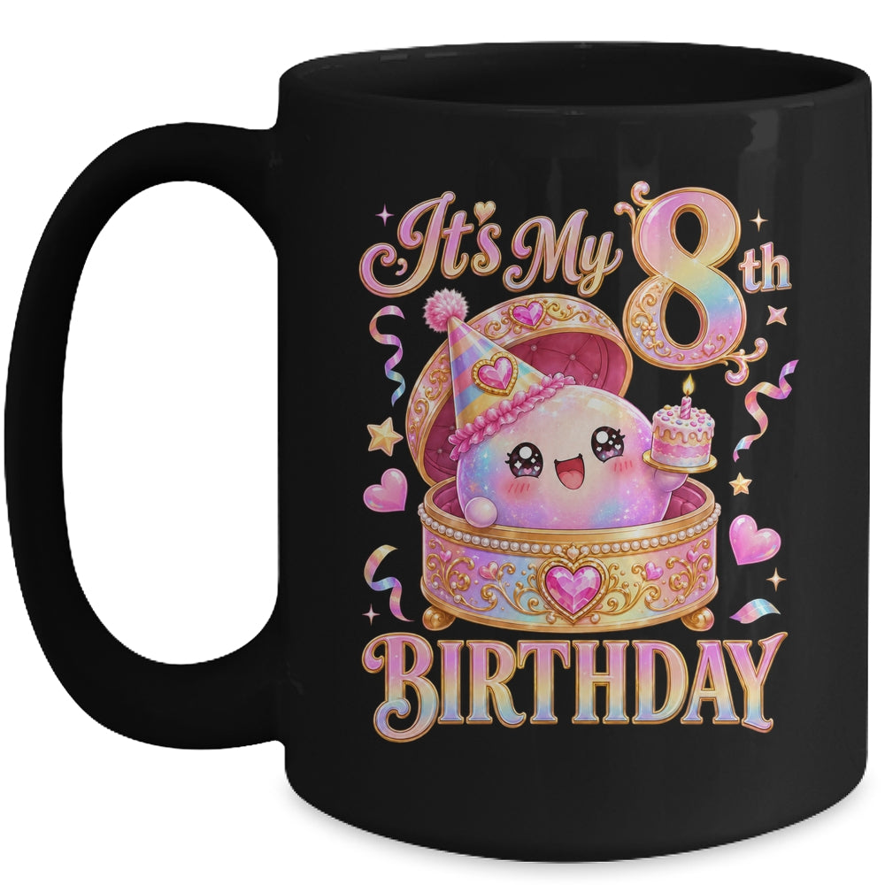 It'S My 8Th Birthday Girl Dumpling Kawaii Anime 8 Year Old Mug | siriusteestore