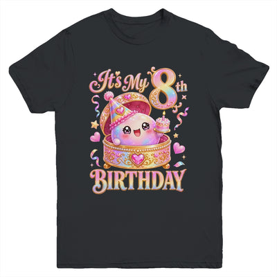 It'S My 8Th Birthday Girl Dumpling Kawaii Anime 8 Year Old Youth Shirt | siriusteestore