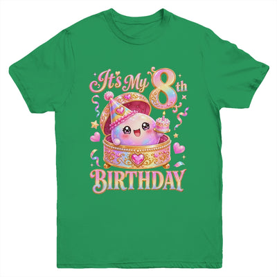 It'S My 8Th Birthday Girl Dumpling Kawaii Anime 8 Year Old Youth Shirt | siriusteestore