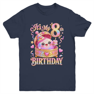 It'S My 8Th Birthday Girl Dumpling Kawaii Anime 8 Year Old Youth Shirt | siriusteestore