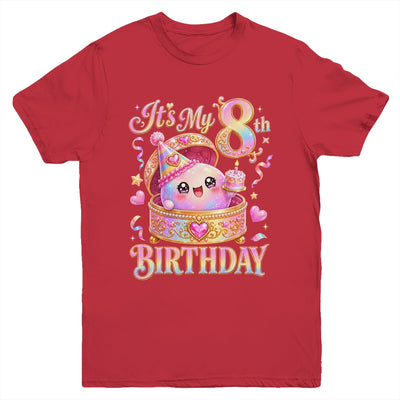 It'S My 8Th Birthday Girl Dumpling Kawaii Anime 8 Year Old Youth Shirt | siriusteestore