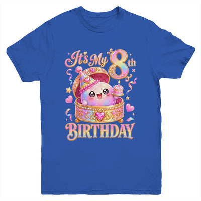 It'S My 8Th Birthday Girl Dumpling Kawaii Anime 8 Year Old Youth Shirt | siriusteestore