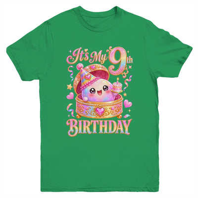It'S My 9Th Birthday Girl Dumpling Kawaii Anime 9 Year Old Youth Shirt | siriusteestore