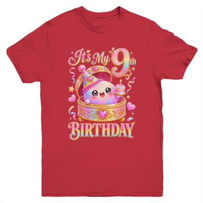 It'S My 9Th Birthday Girl Dumpling Kawaii Anime 9 Year Old Youth Shirt | siriusteestore