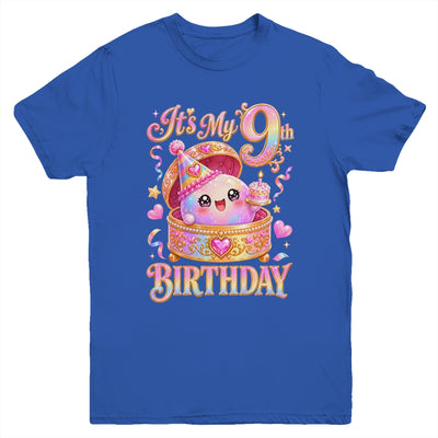 It'S My 9Th Birthday Girl Dumpling Kawaii Anime 9 Year Old Youth Shirt | siriusteestore