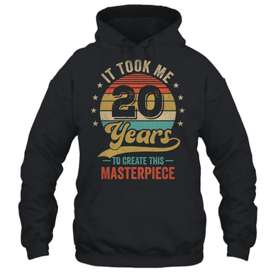 It Took Me 20 Years To Create This Masterpiece 20th Birthday Shirt & Hoodie | siriusteestore