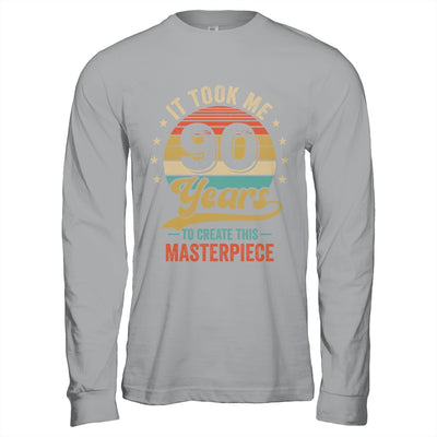 It Took Me 90 Years To Create This Masterpiece 90th Birthday Shirt & Hoodie | siriusteestore