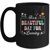 It's A Beautiful Day For Learning Teacher Students Women Mug | siriusteestore