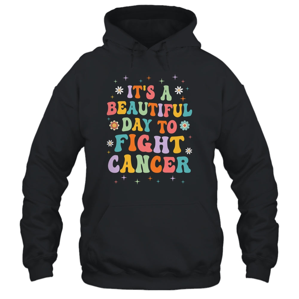 It's A Beautiful Day To Fight Cancer Survivors Day Groovy Shirt & Tank Top | siriusteestore