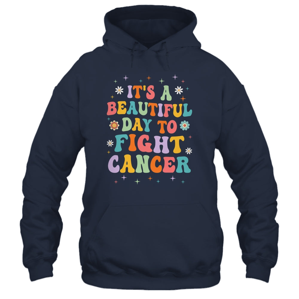 It's A Beautiful Day To Fight Cancer Survivors Day Groovy Shirt & Tank Top | siriusteestore