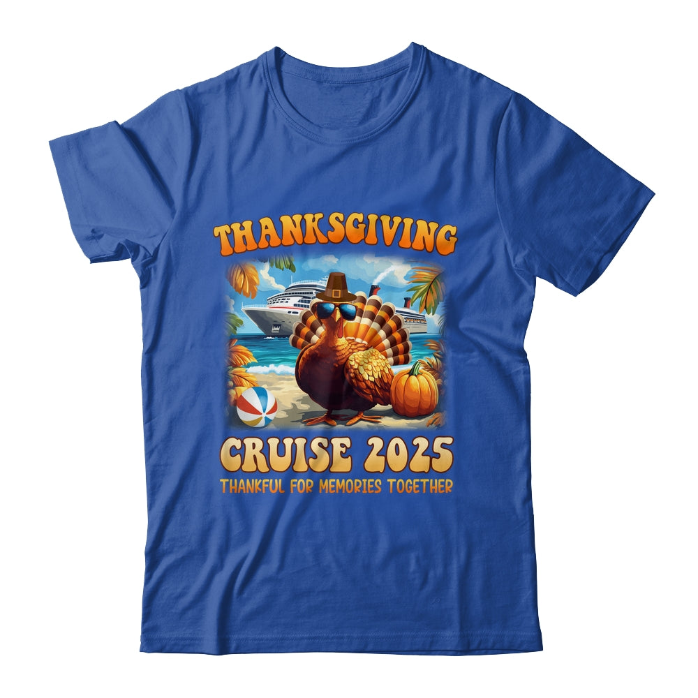 It's A Thanksgiving Trip Family Cruise Squad Vacation 2025 Shirt & Hoodie | siriusteestore