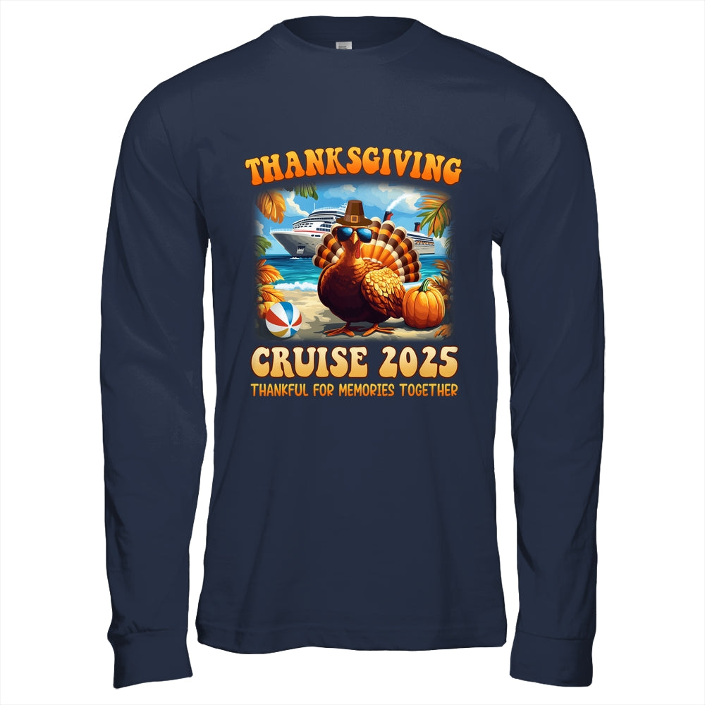 It's A Thanksgiving Trip Family Cruise Squad Vacation 2025 Shirt & Hoodie | siriusteestore