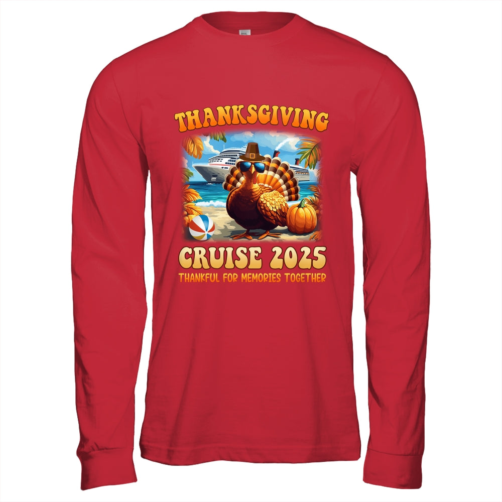 It's A Thanksgiving Trip Family Cruise Squad Vacation 2025 Shirt & Hoodie | siriusteestore
