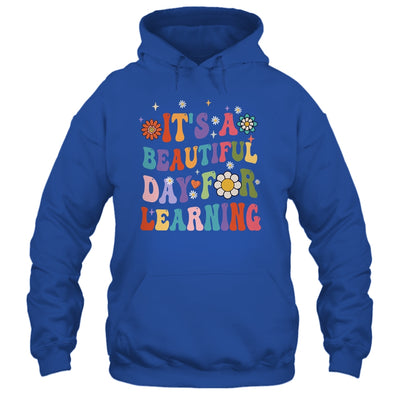 It's Beautiful Day For Learning Teacher Students Groovy Shirt & Hoodie | siriusteestore