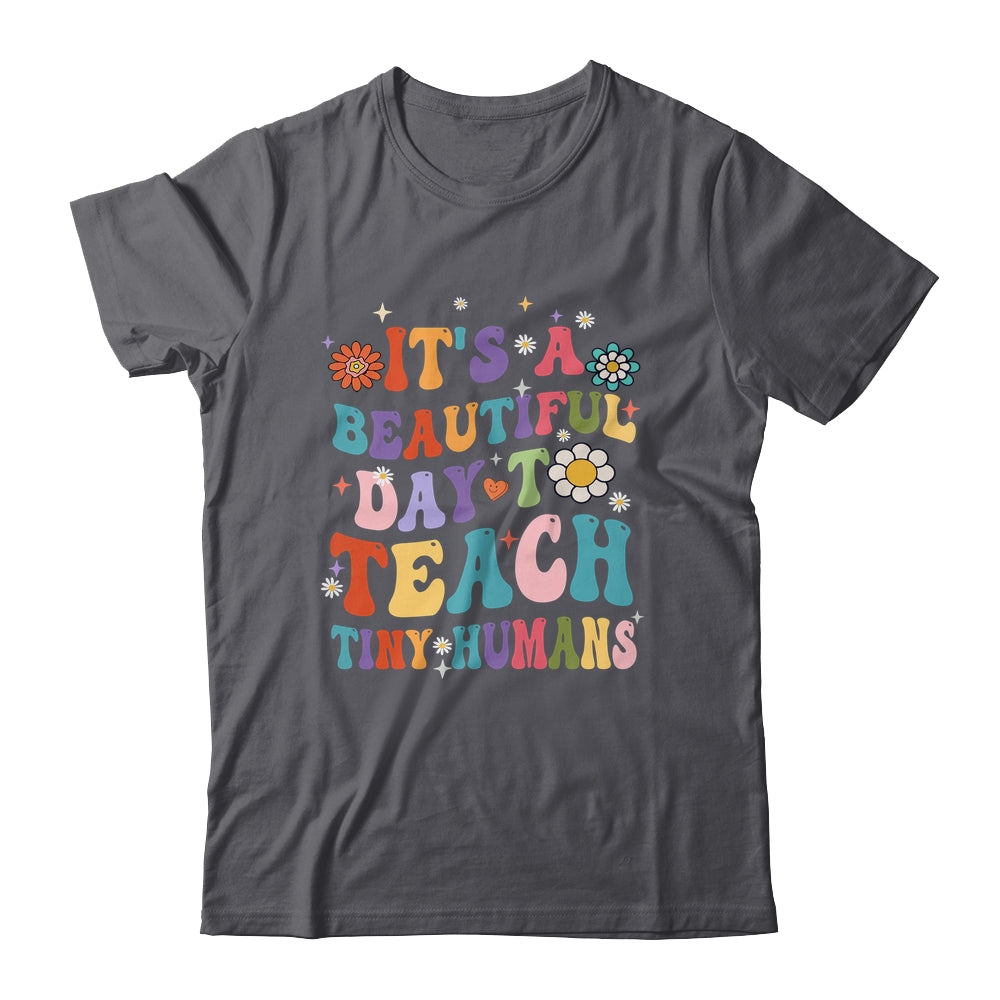 It's Beautiful Day To Teach Tiny Humans Teacher Shirt & Hoodie | siriusteestore