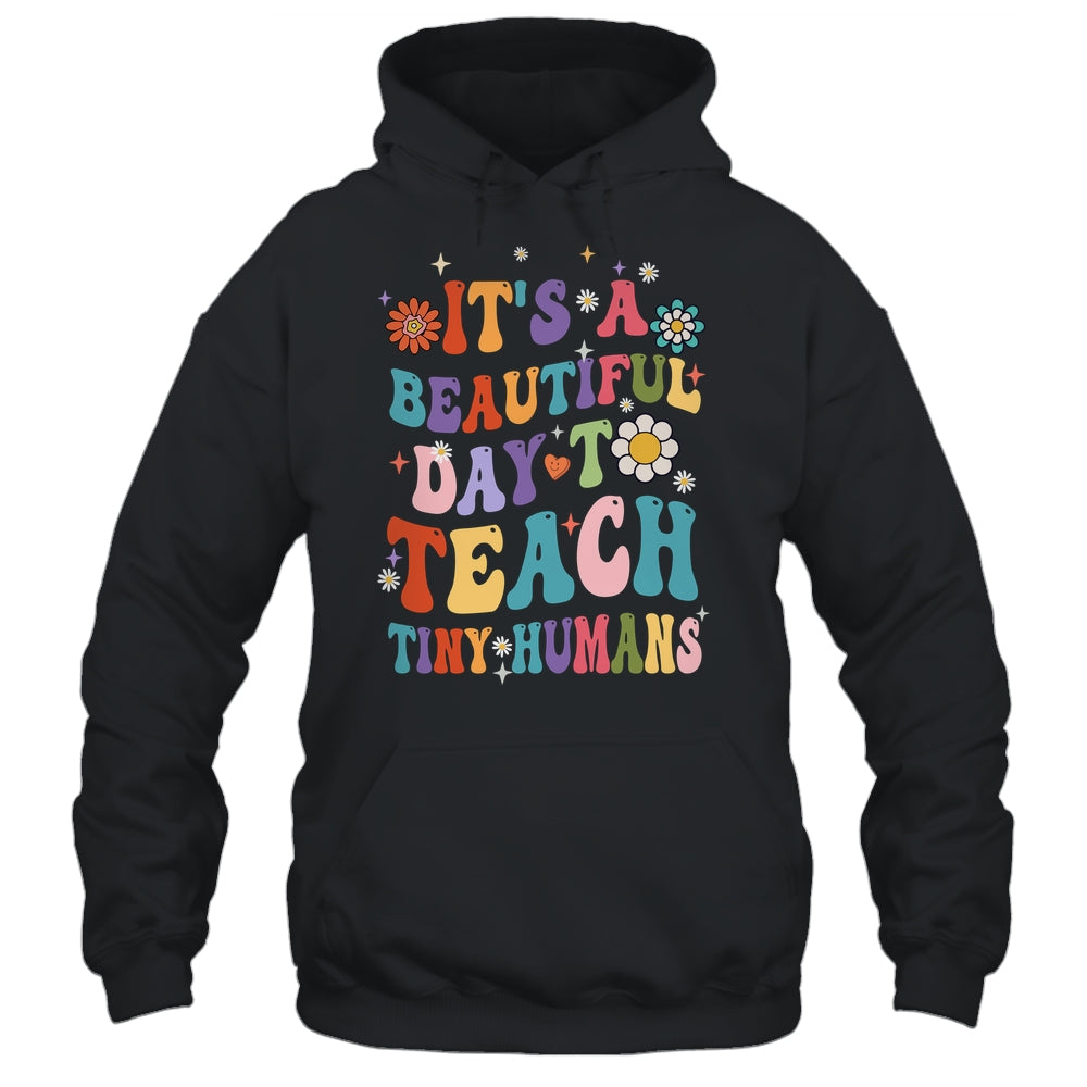 It's Beautiful Day To Teach Tiny Humans Teacher Shirt & Hoodie | siriusteestore