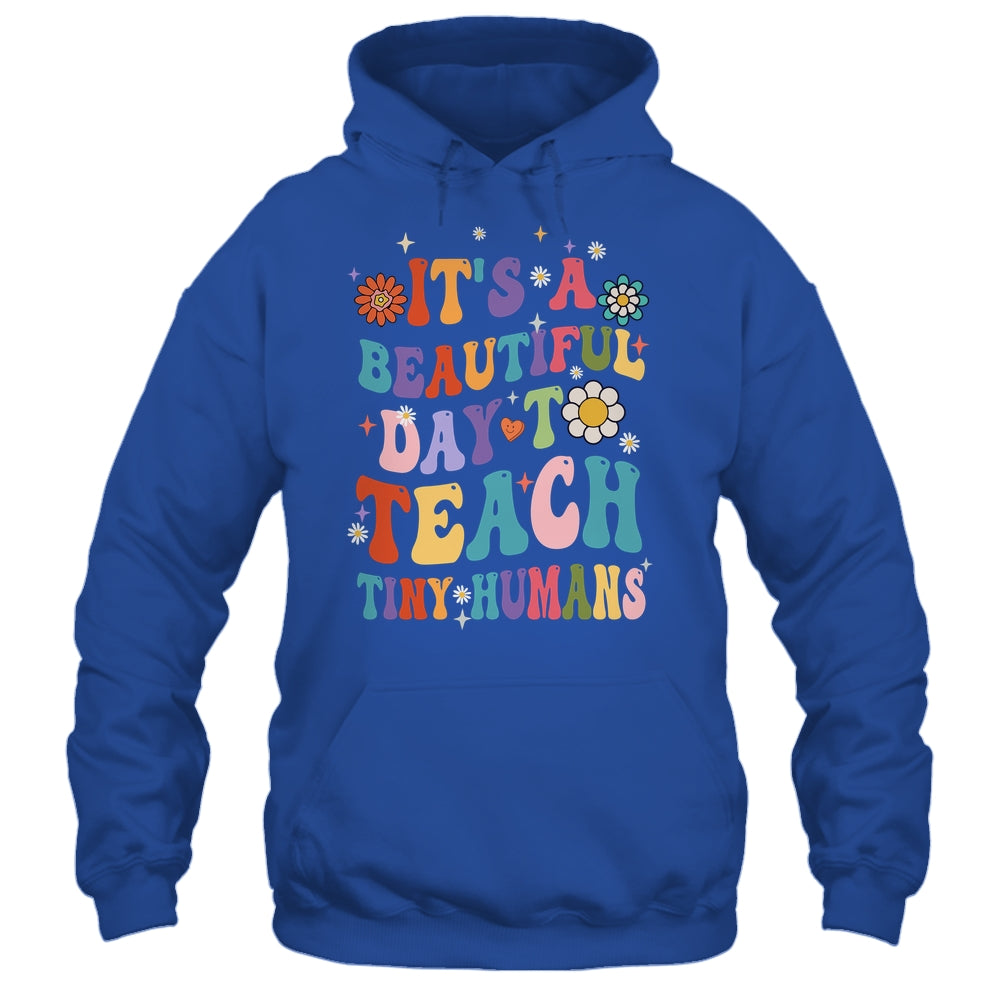 It's Beautiful Day To Teach Tiny Humans Teacher Shirt & Hoodie | siriusteestore