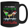 It's Beginning To Look A Lot Like Cocktails Funny Christmas Mug | siriusteestore