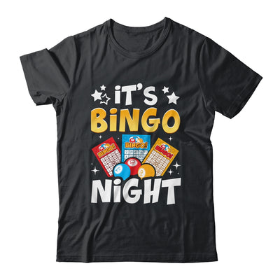 It's Bingo Night Cute Bingo Lovers Casino Gambling Men Women Shirt & Tank Top | siriusteestore