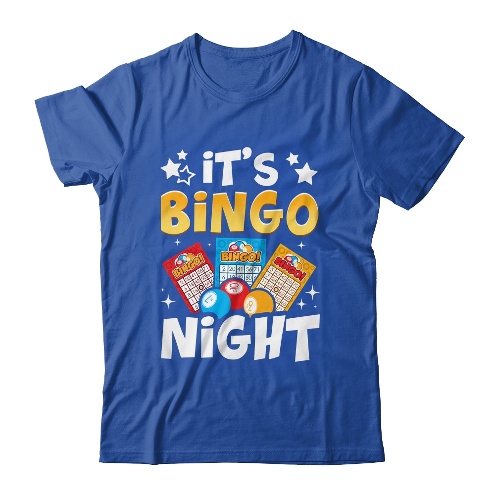 It's Bingo Night Cute Bingo Lovers Casino Gambling Men Women Shirt & Tank Top | siriusteestore
