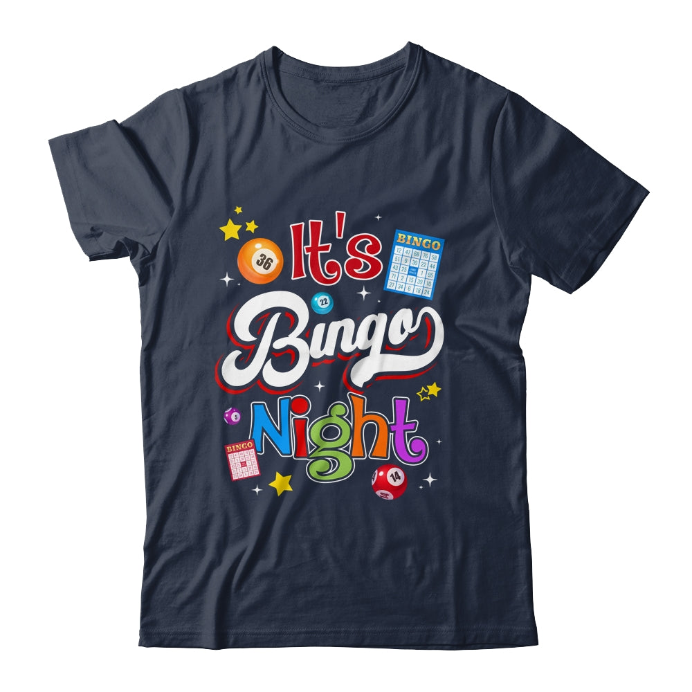 It's Bingo Night Funny Bingo Player Gambling Lottery Casino Shirt & Tank Top | siriusteestore