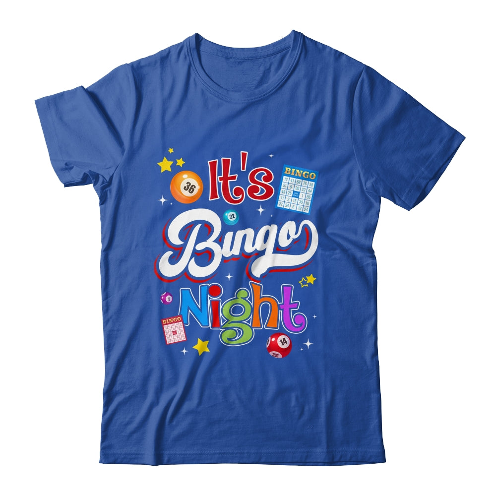 It's Bingo Night Funny Bingo Player Gambling Lottery Casino Shirt & Tank Top | siriusteestore